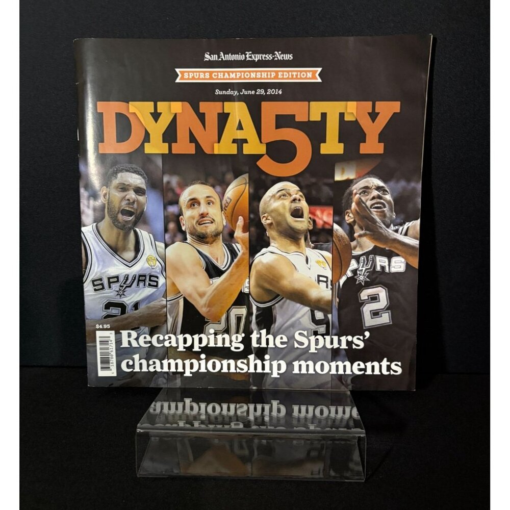 San Antonio Express-News Spurs Championship Edition Magazine June 2014 NBA